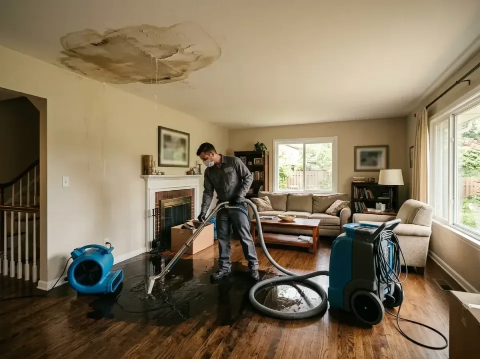 attic-pipe-burst-ceiling-drip-008 — frequently asked questions, Water Damage Restoration & Carpet Care in Lanai City, HI